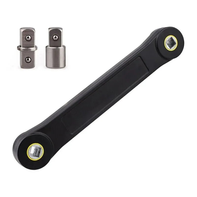 Universal Extension Wrench with Adapters