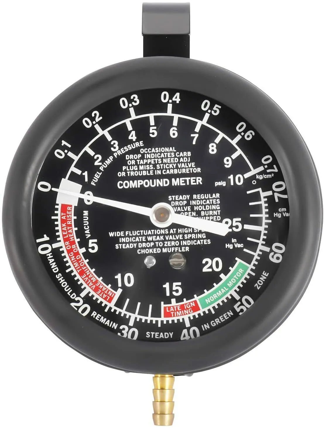 Carburetor Pressure and Vacuum Tester Gauge Set