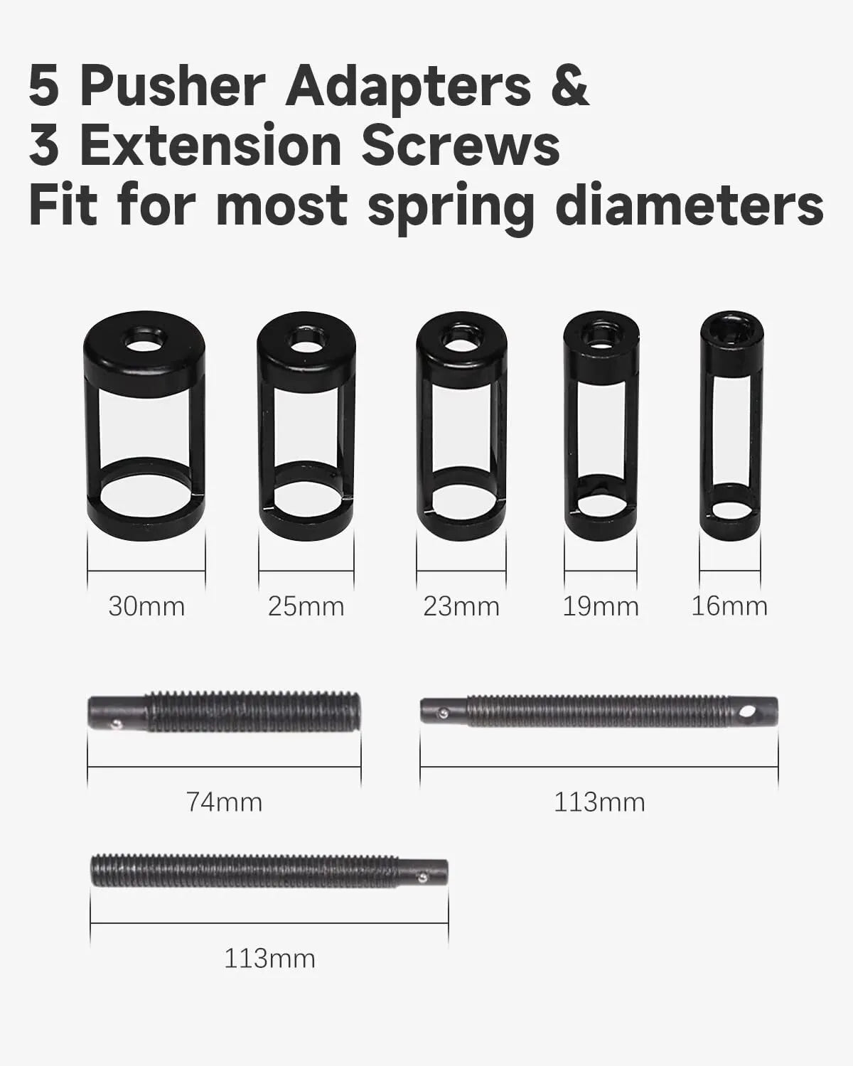 Valve Spring Compressor 5 Size Set